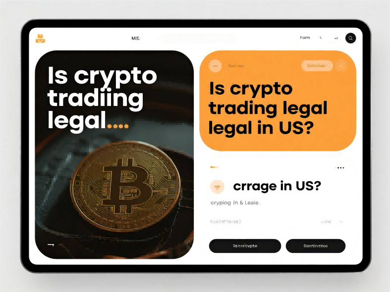Is crypto trading legal in US?