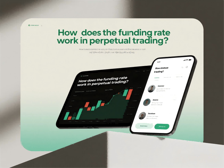 How does the funding rate work in perpetual trading?