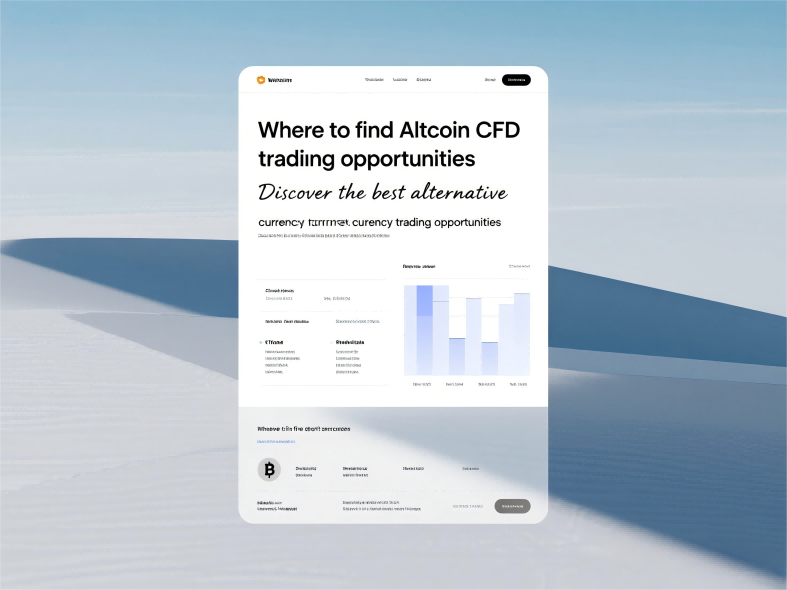 Where to Find Altcoin CFD Trading Opportunities