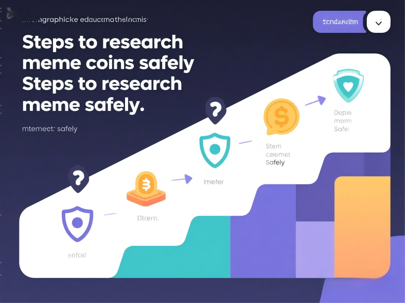 Steps to research meme coins safely